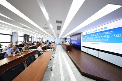 凯时尊龙人生就是博集团召开2023年二季度清静生产例会暨重大事故隐患专项排查整治行动推进会与信访维稳聚会